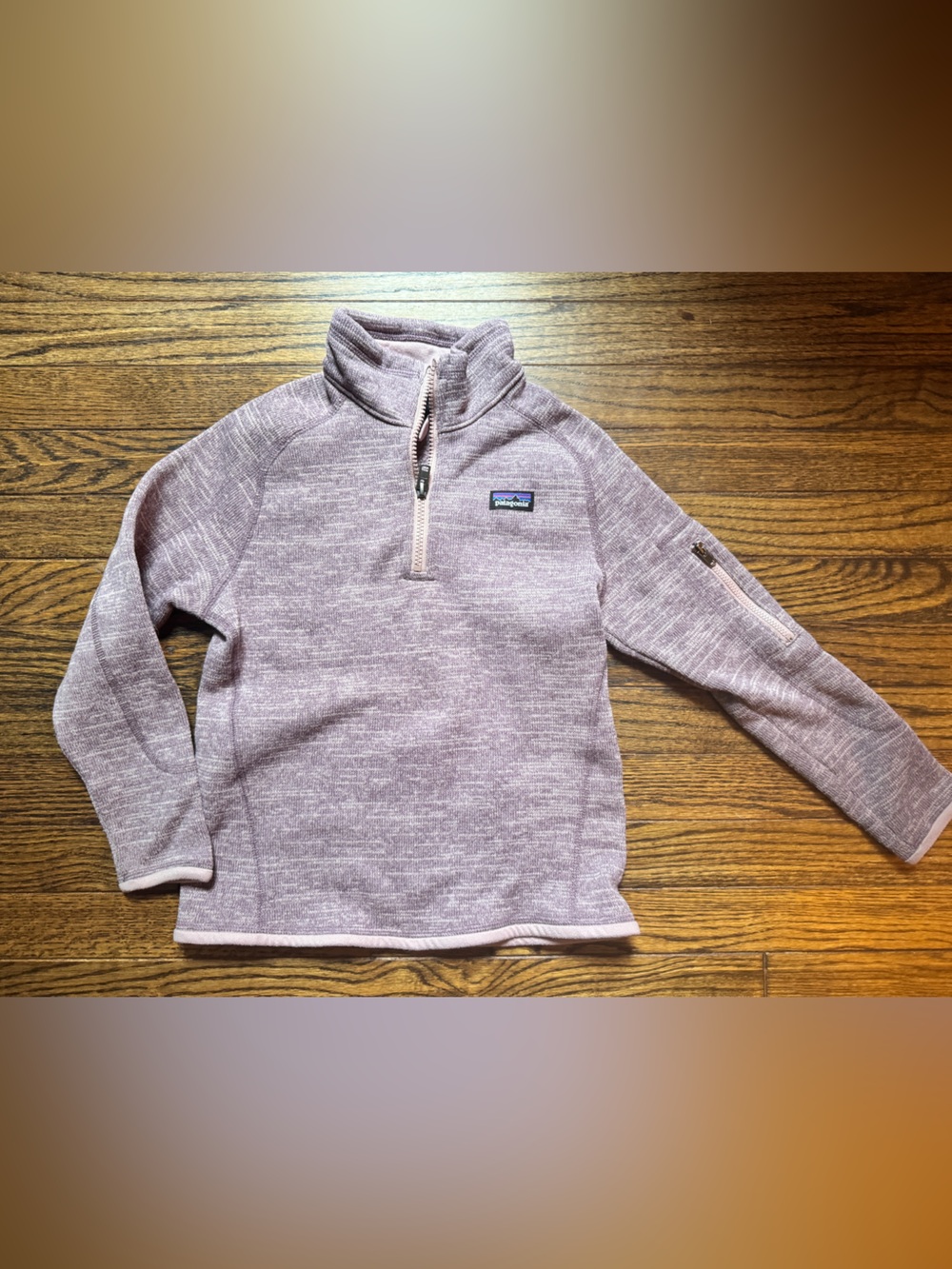 Patagonia Half-Zip Pullover Sweater - Lavender Heather
